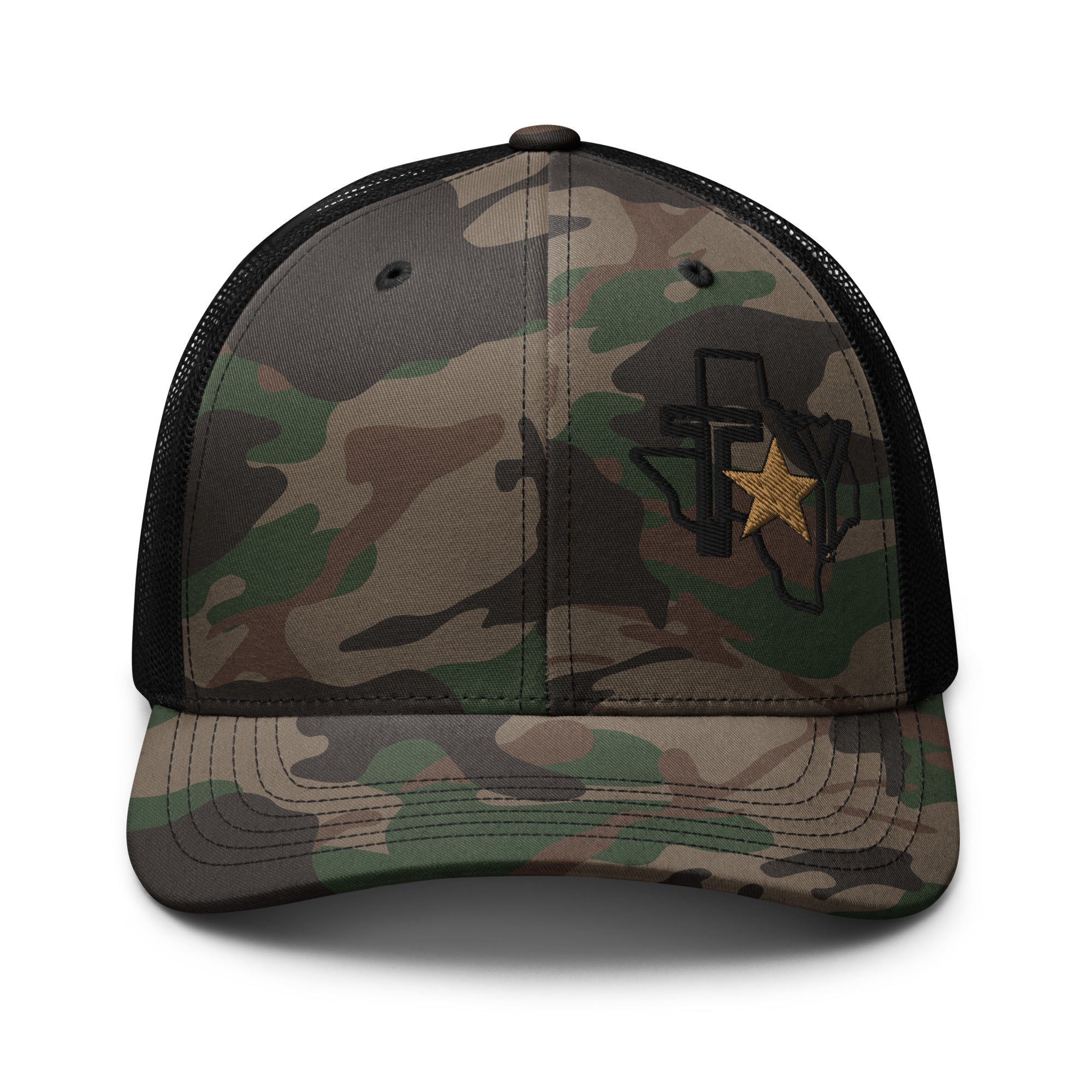 Camouflage TY trucker hat