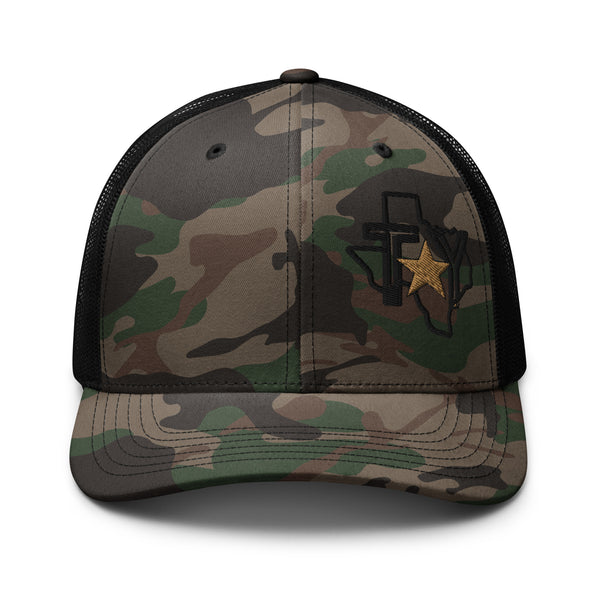 Camouflage TY trucker hat