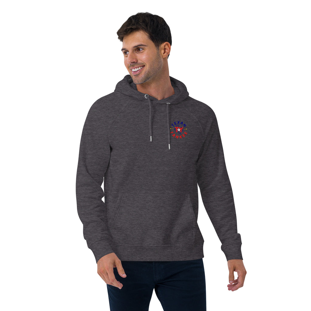 Most Likely to Secede Unisex eco raglan hoodie