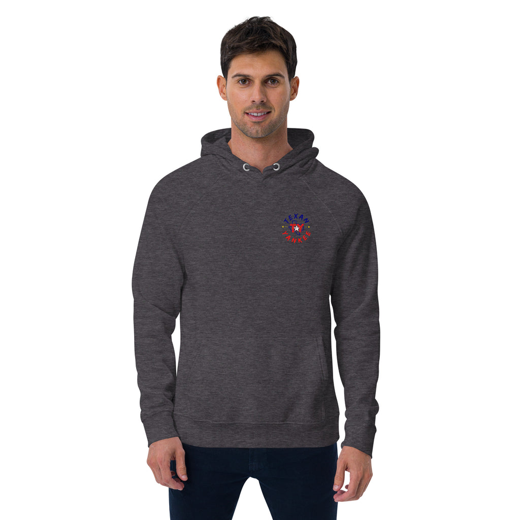 Most Likely to Secede Unisex eco raglan hoodie