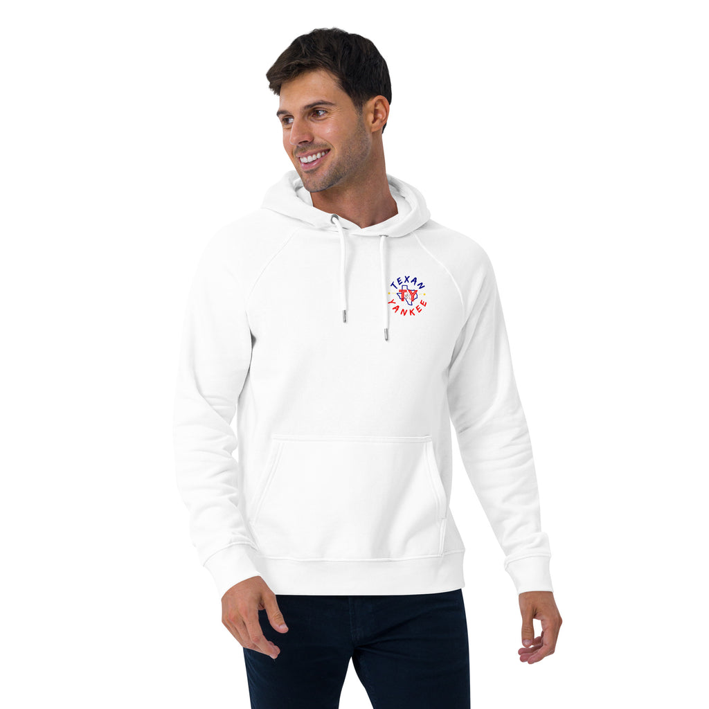 Most Likely to Secede Unisex eco raglan hoodie