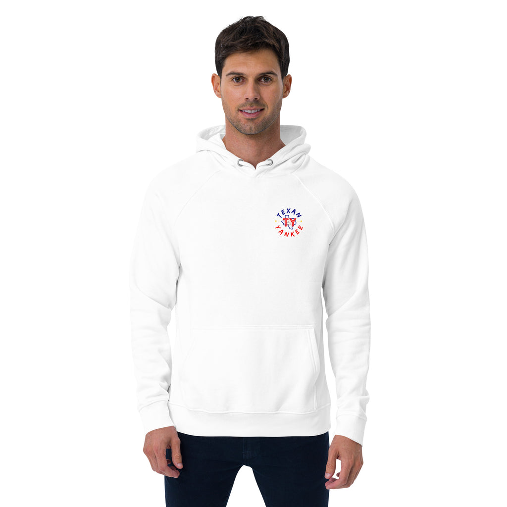 Most Likely to Secede Unisex eco raglan hoodie