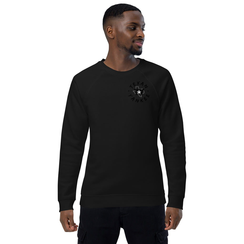 TY Unisex organic raglan sweatshirt