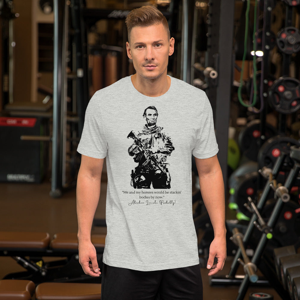 Stackin Bodies Unisex t-shirt