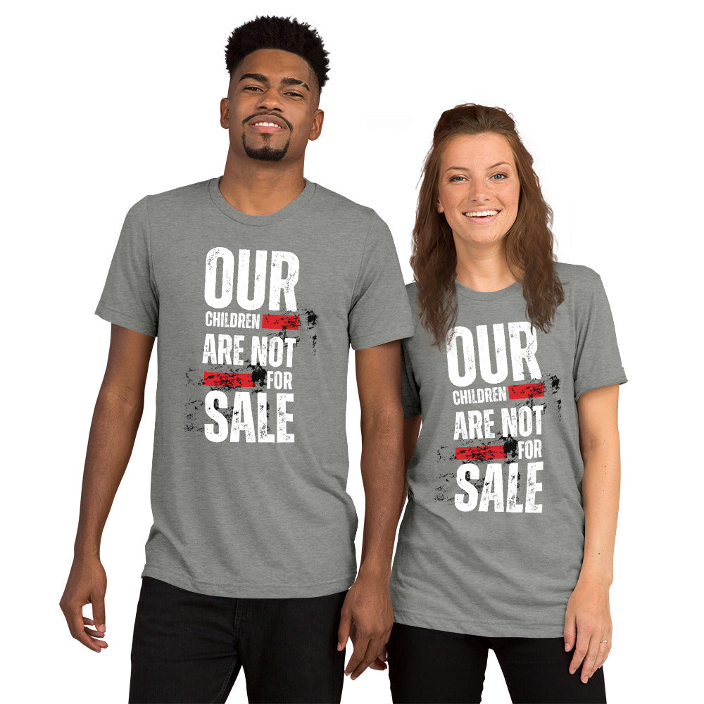 Our Children Are Not For SaleShort sleeve t-shirt