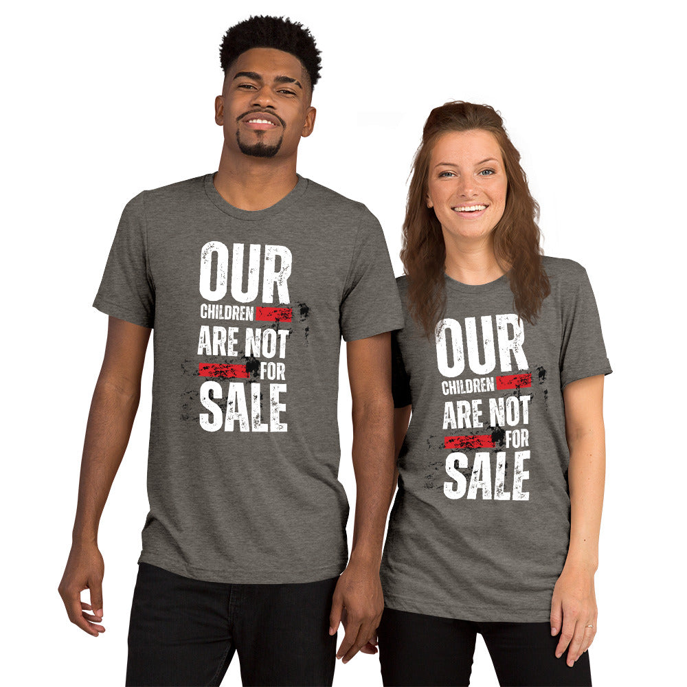 Our Children Are Not For SaleShort sleeve t-shirt