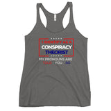 Conspiracy Theorist Women's Racerback Tank