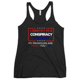 Conspiracy Theorist Women's Racerback Tank