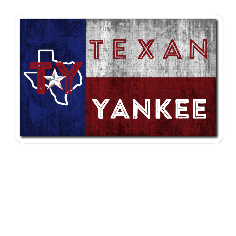 TY Flag Bubble-free stickers