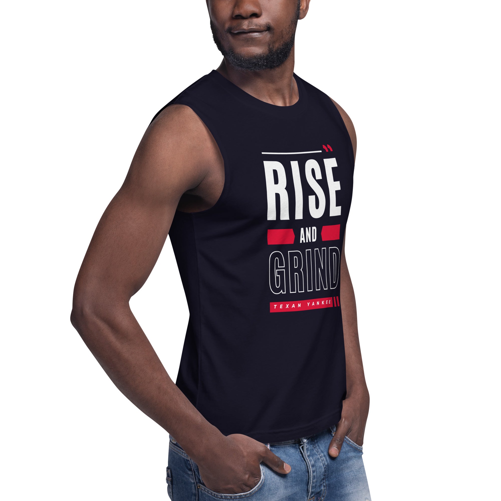 Rise and Grind Muscle Shirt