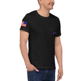 TY Veteran Flag Unisex Pocket T-Shirt