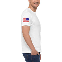 TY Veteran Flag Unisex Pocket T-Shirt