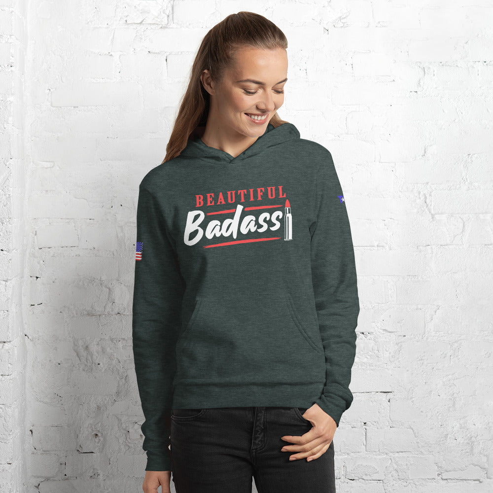 Beautiful Bad@$$ Unisex hoodie