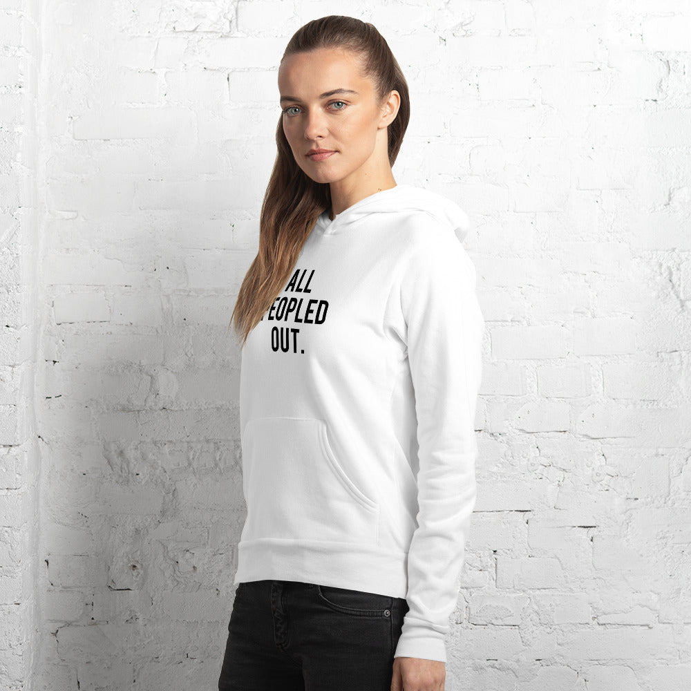 All Peopled Out Unisex hoodie
