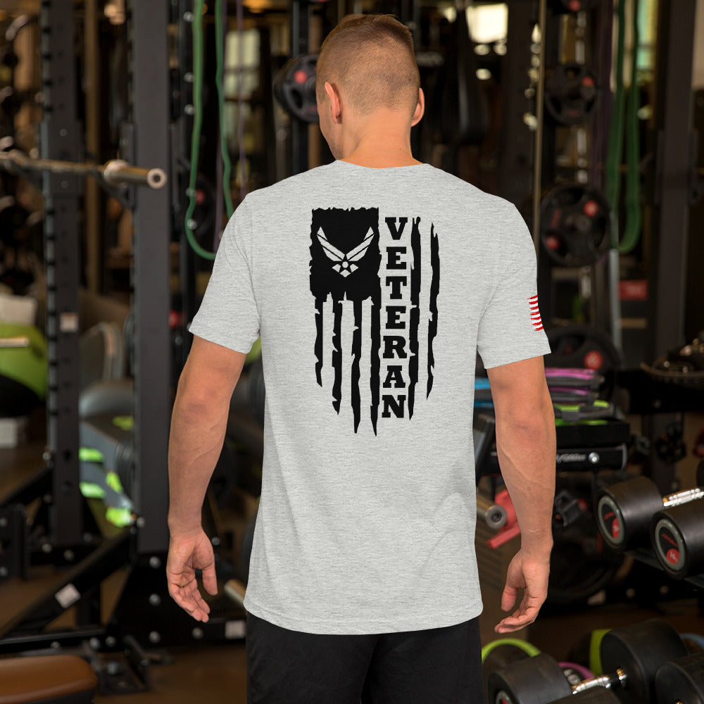 TY - Air Force Veteran Short-sleeve unisex t-shirt