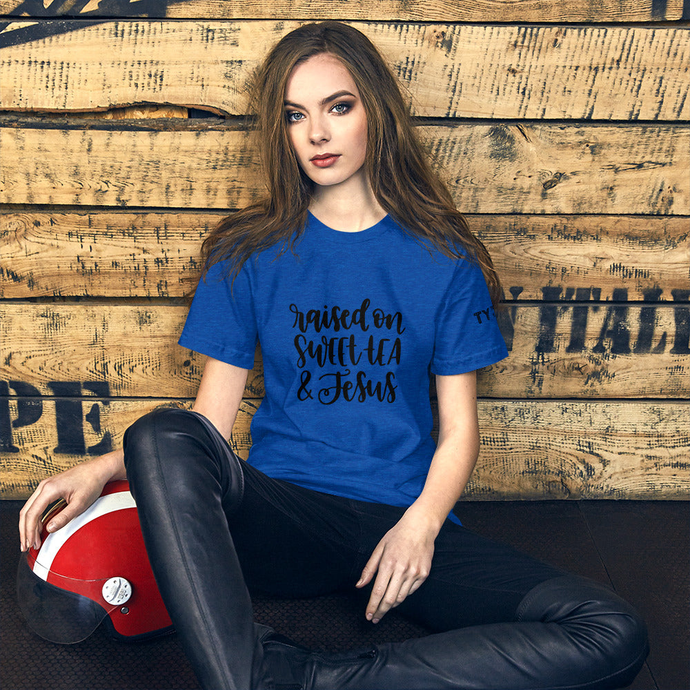 Sweet Tea & Jesus Short-Sleeve Unisex T-Shirt