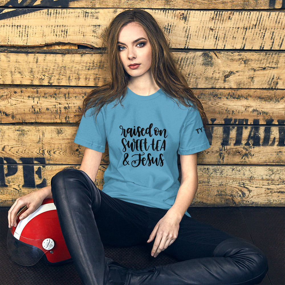 Sweet Tea & Jesus Short-Sleeve Unisex T-Shirt