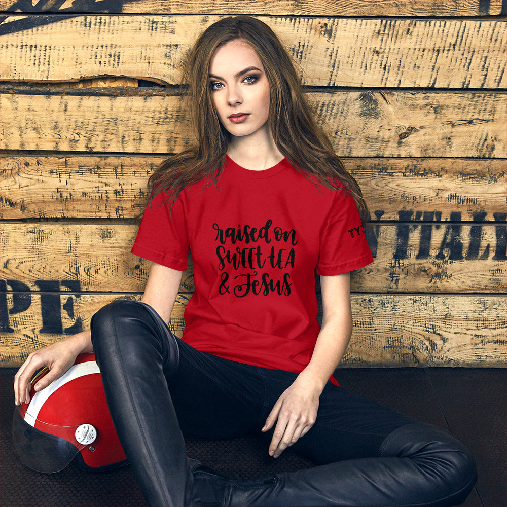 Sweet Tea & Jesus Short-Sleeve Unisex T-Shirt