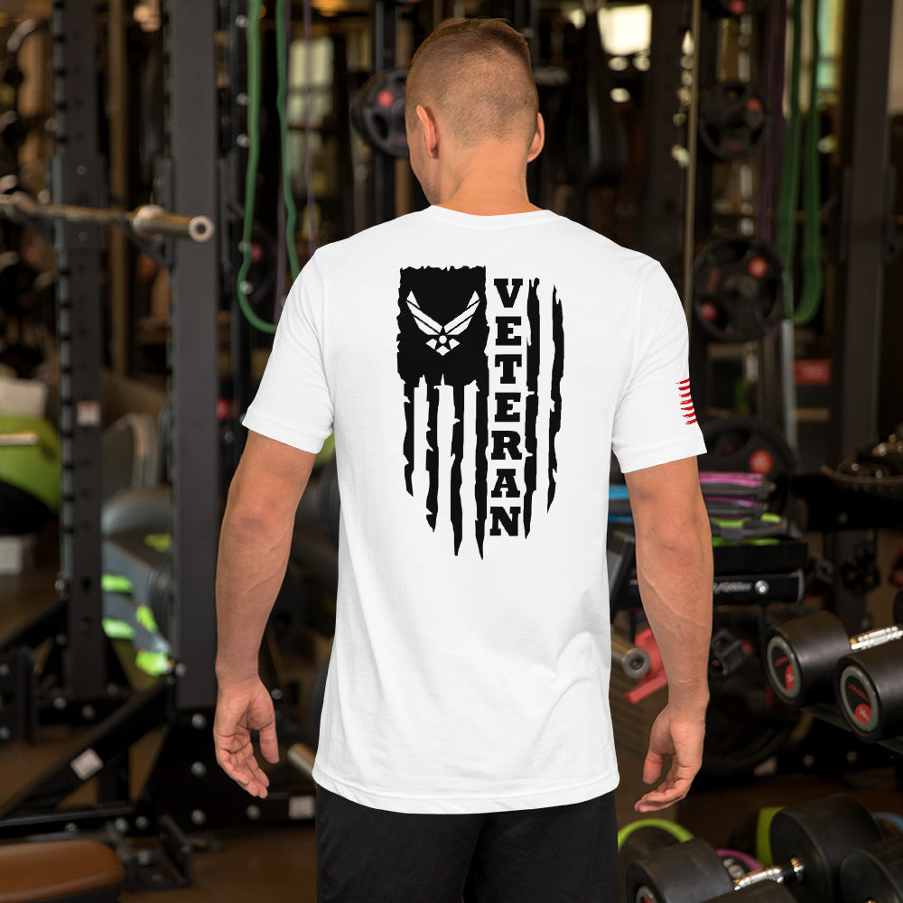 TY - Air Force Veteran Short-sleeve unisex t-shirt