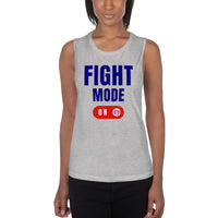 Fight Mode On Ladies’ Muscle Tank