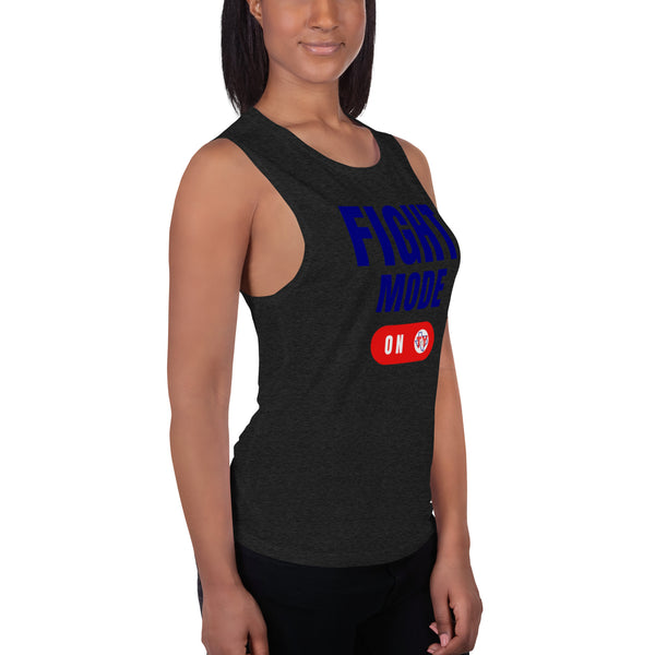 Fight Mode On Ladies’ Muscle Tank