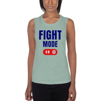 Fight Mode On Ladies’ Muscle Tank