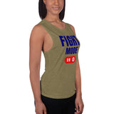 Fight Mode On Ladies’ Muscle Tank