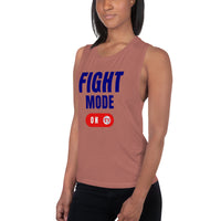 Fight Mode On Ladies’ Muscle Tank