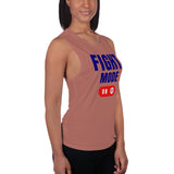 Fight Mode On Ladies’ Muscle Tank
