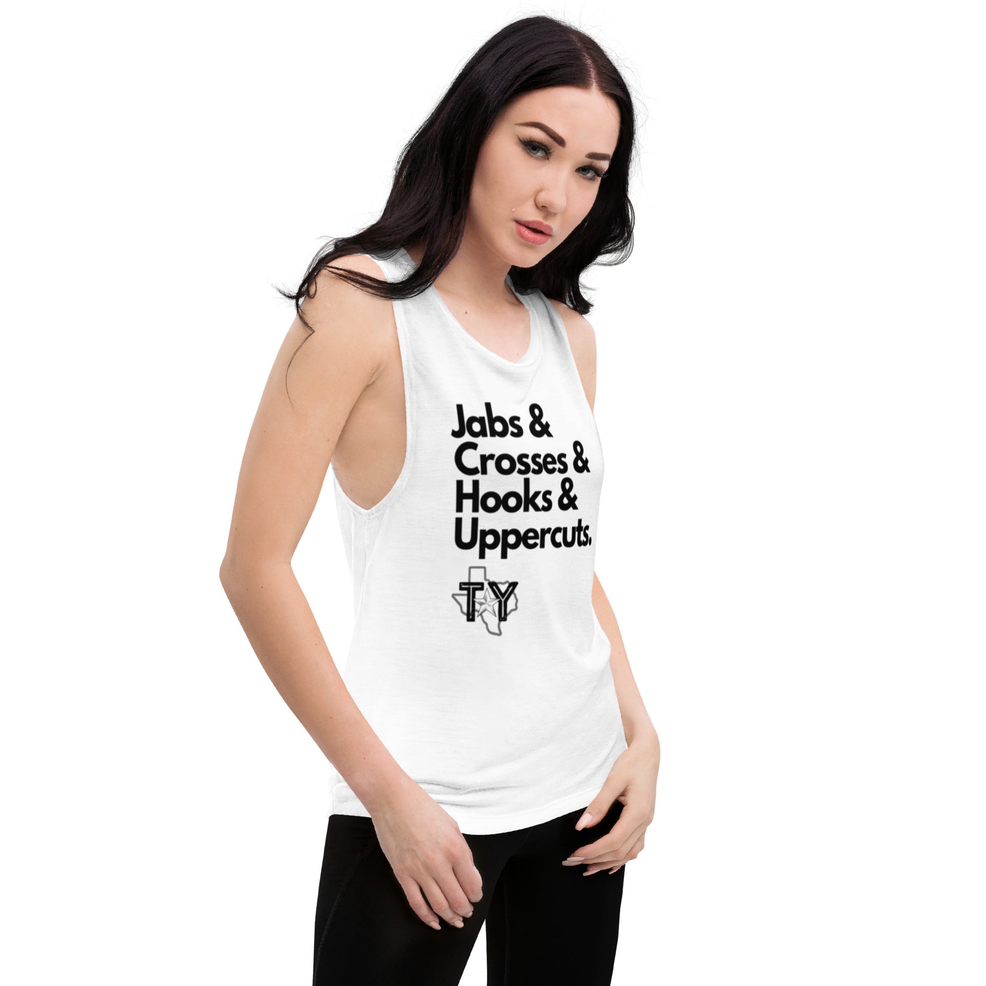 J C H U Ladies’ Muscle Tank