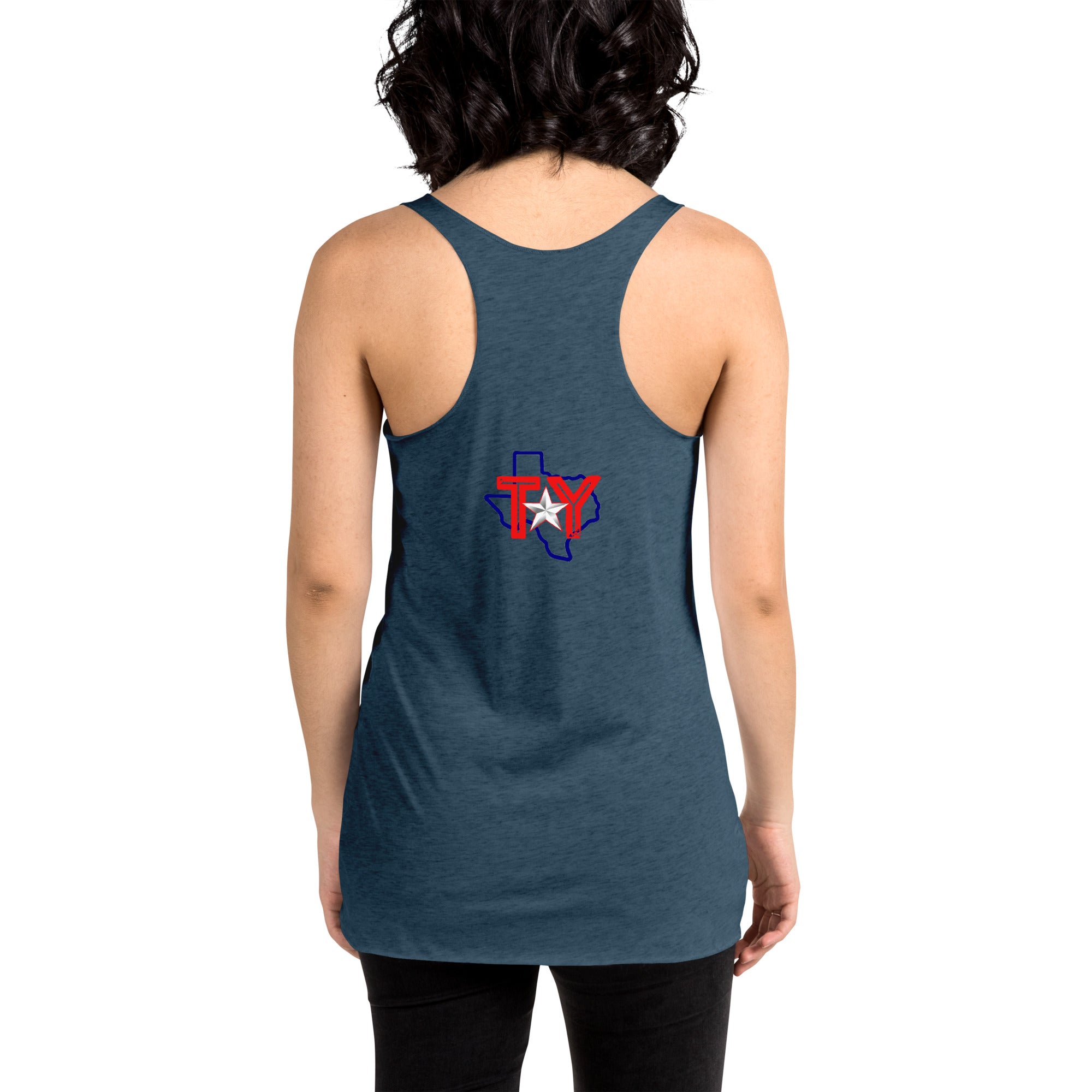 All Peopled Out Women's Racerback Tank