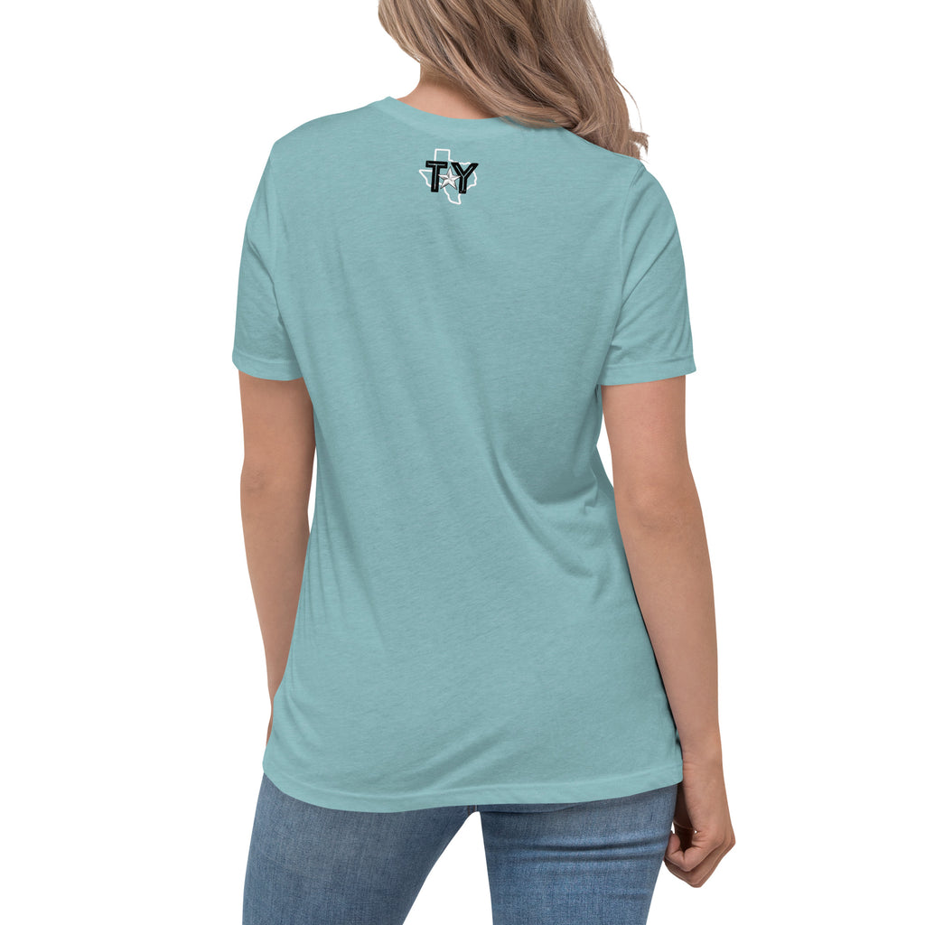 Coffee, Chaos, Cuss words Women's Relaxed T-Shirt