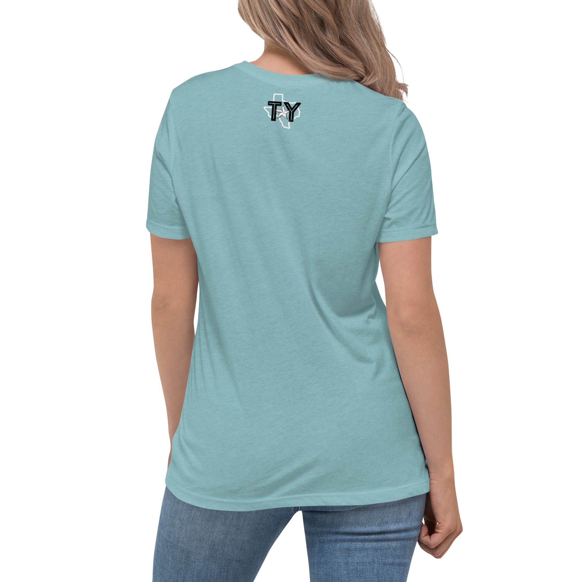 Coffee, Chaos, Cuss words Women's Relaxed T-Shirt