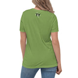 Coffee, Chaos, Cuss words Women's Relaxed T-Shirt
